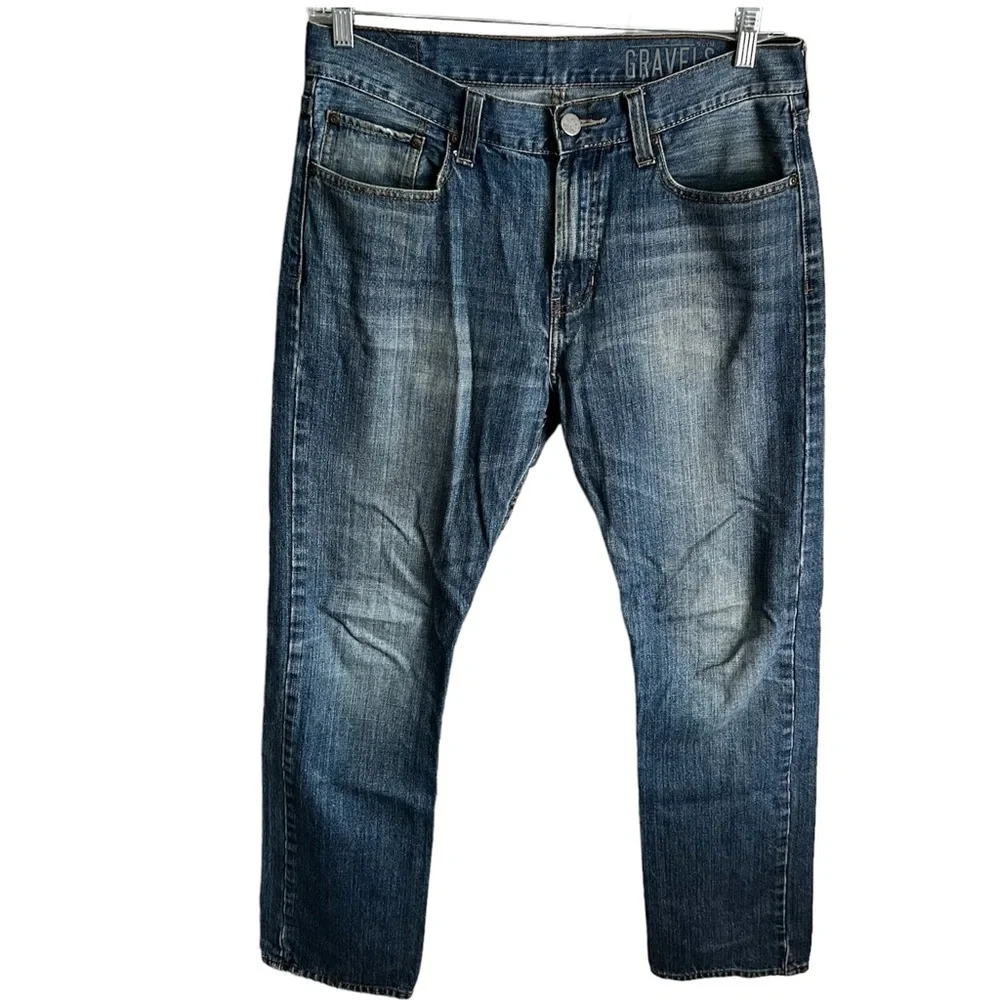 Bullhead Mens Slim Straight Gravels‎ Denim Jeans
